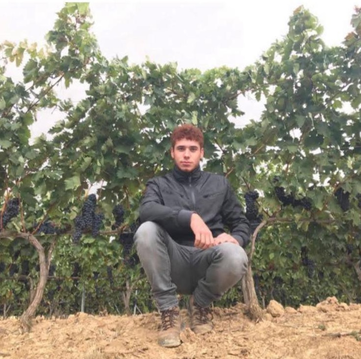 César Argueta, agricultor en Aceuchal